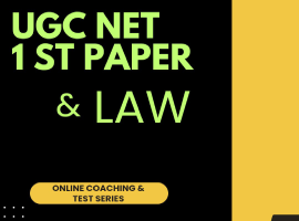 Online & Offline Test Series of NET(LAW)